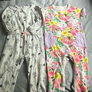 Toddler Girl’s Romper Bundle - size 18 month
